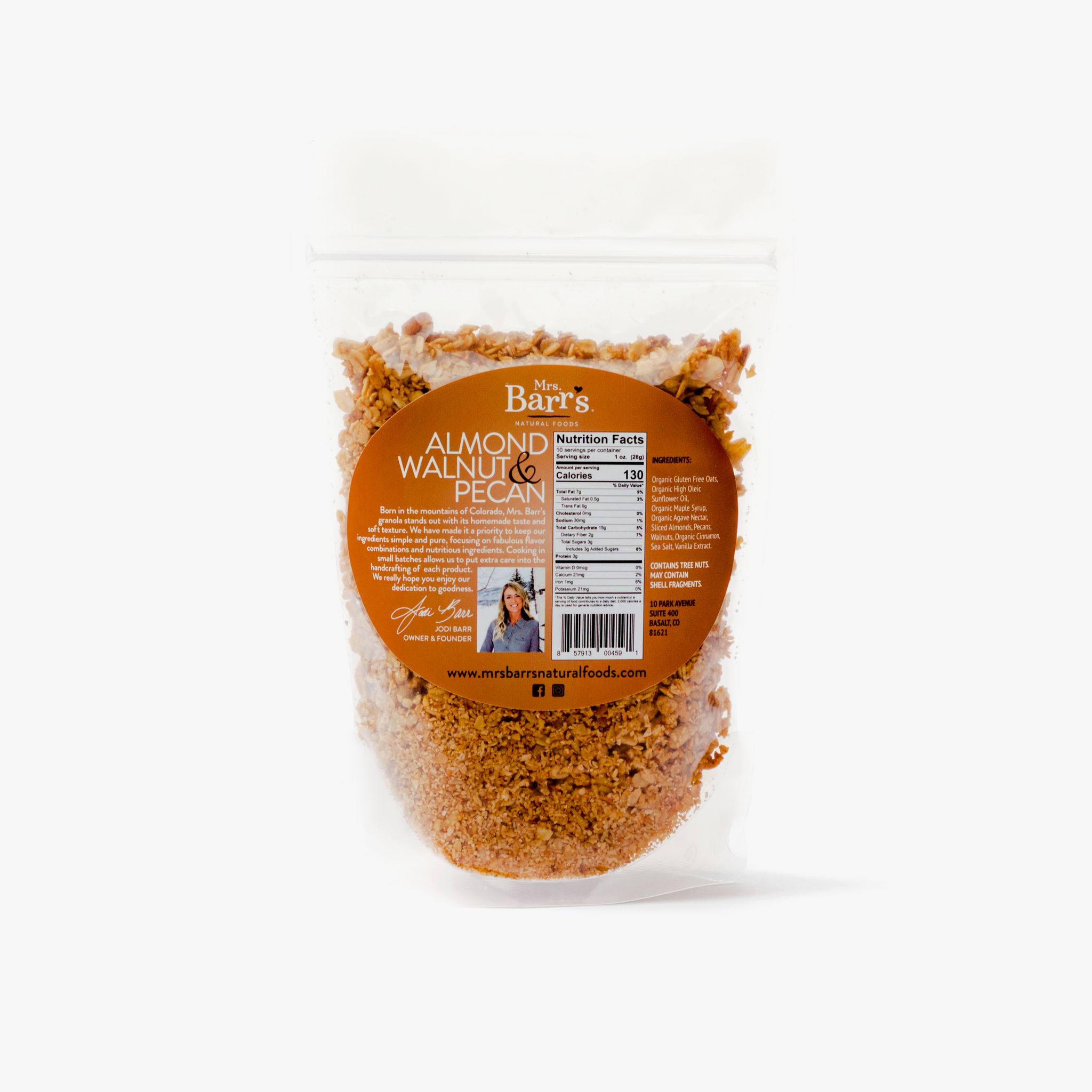 Almond Walnut Pecan Granola