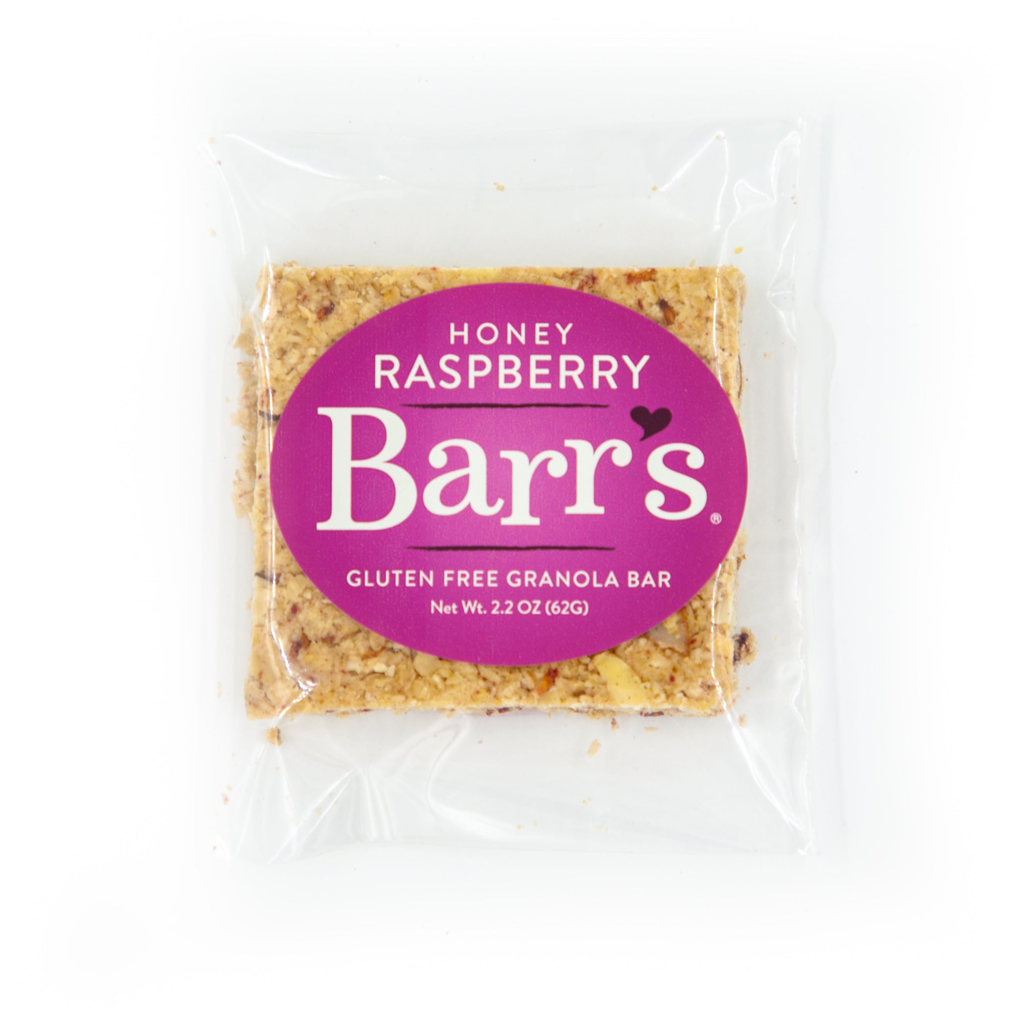 Honey Raspberry Granola Bar (6 or 12 Pack) Buy 12 and Save!