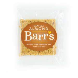 Vanilla Almond Granola Bar (6 or 12 Pack) Buy 12 and Save!