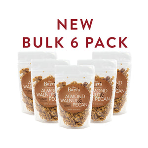 Bulk Almond Walnut & Pecan Granola  (6 Bags 60oz)