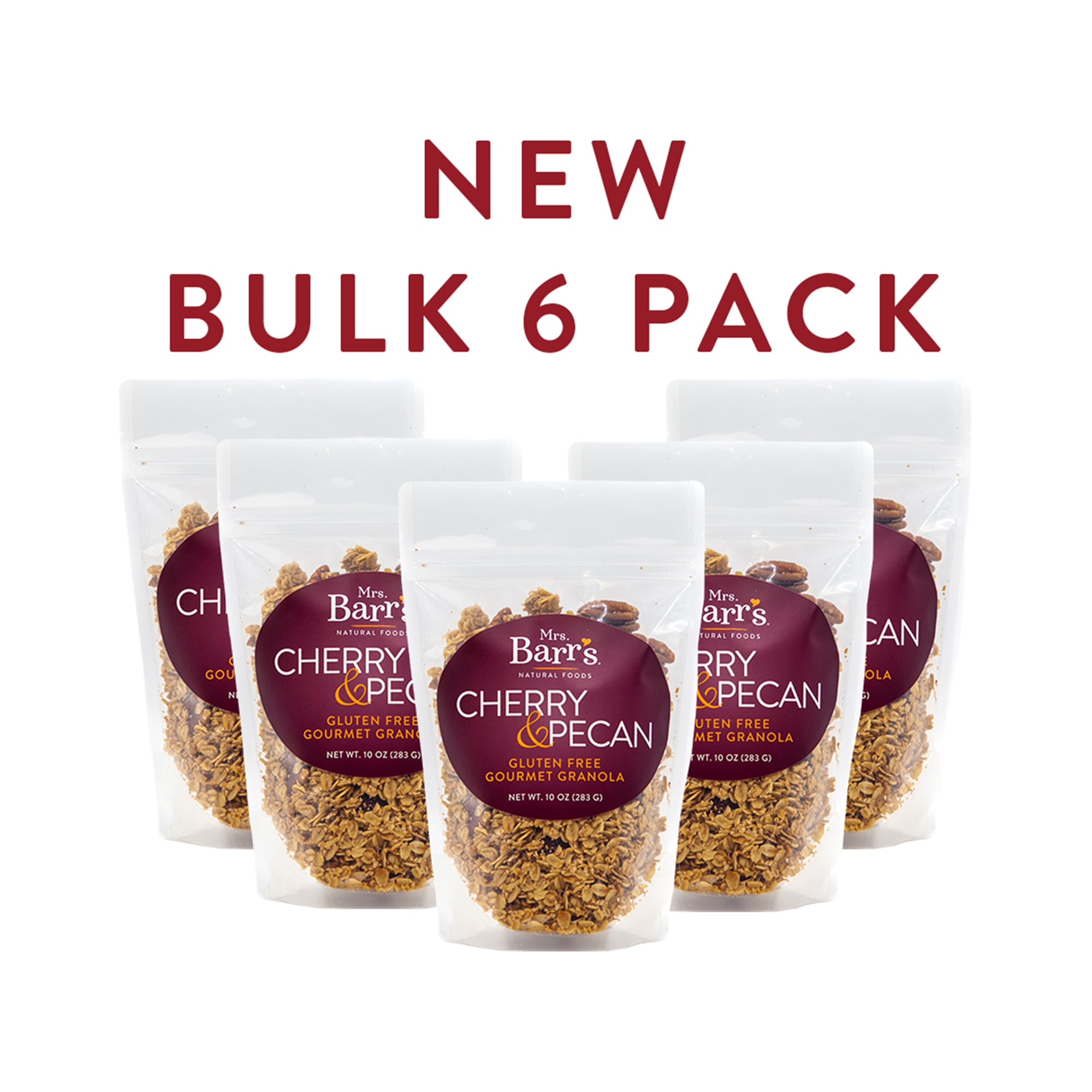 Bulk Cherry Pecan Granola (6 Bags 60oz)