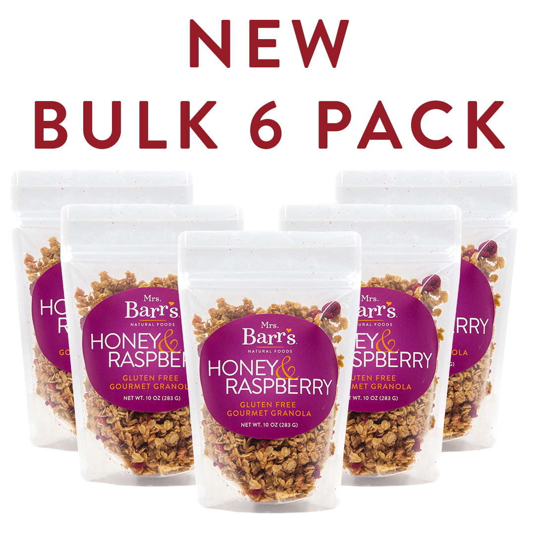 Bulk Honey Raspberry Granola (6 Bags 60oz)