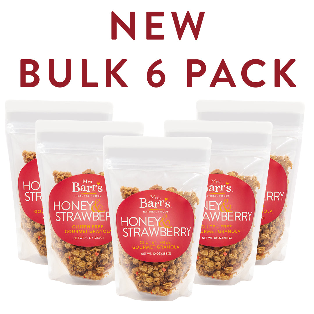 Bulk Honey Strawberry Granola (6 Bags 60oz)