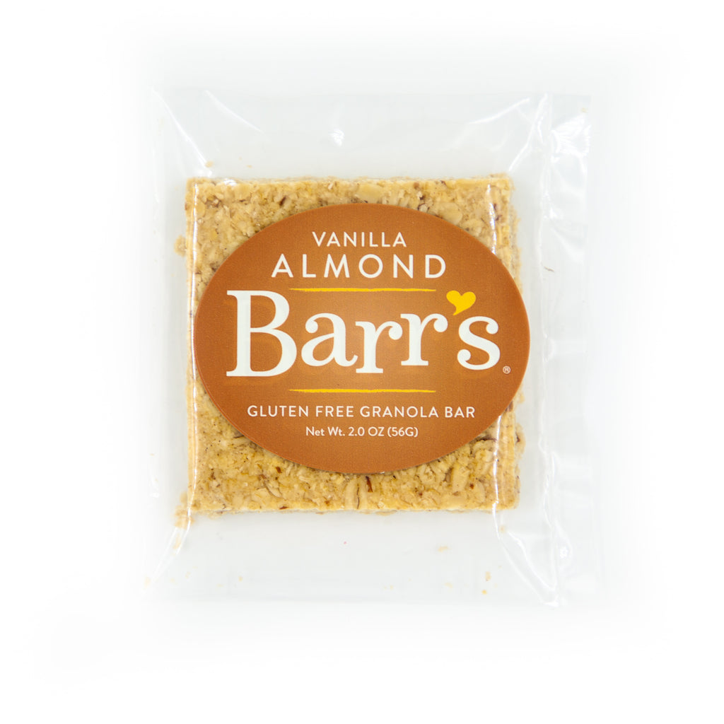 Vanilla Almond Granola Bar (6 or 12 Pack) Buy 12 and Save!